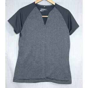 Nike Golf Tour Performance Dri-Fit‎ Women’s Shirt Top Gray Sz L 640364-021